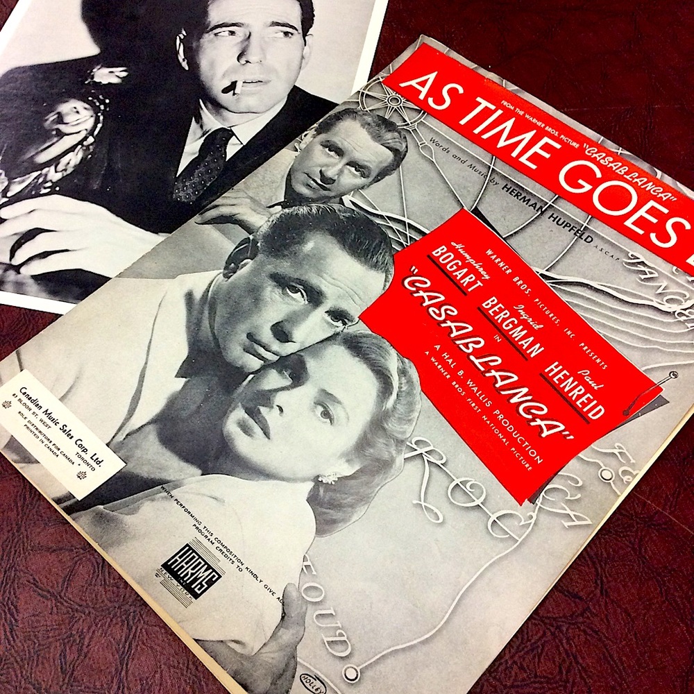 Casablanca Sheet Music & Bogart